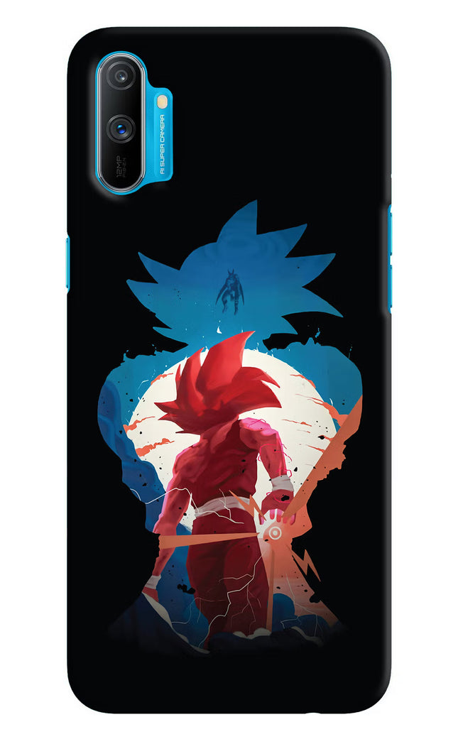 Goku Realme C3 Hard Case Back Cover by Casekaro