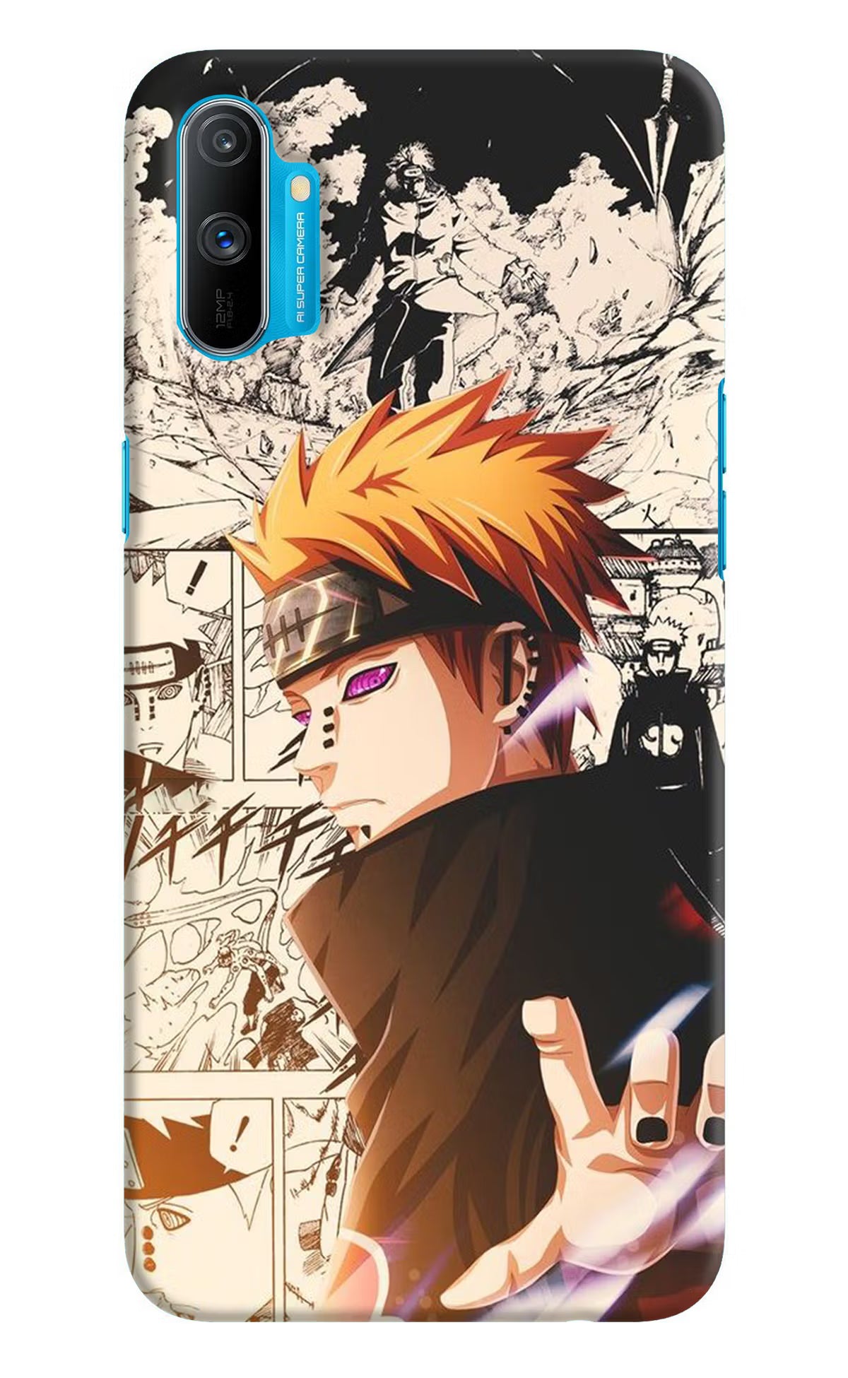 Pain Anime Realme C3 Hard Case Back Cover by Casekaro