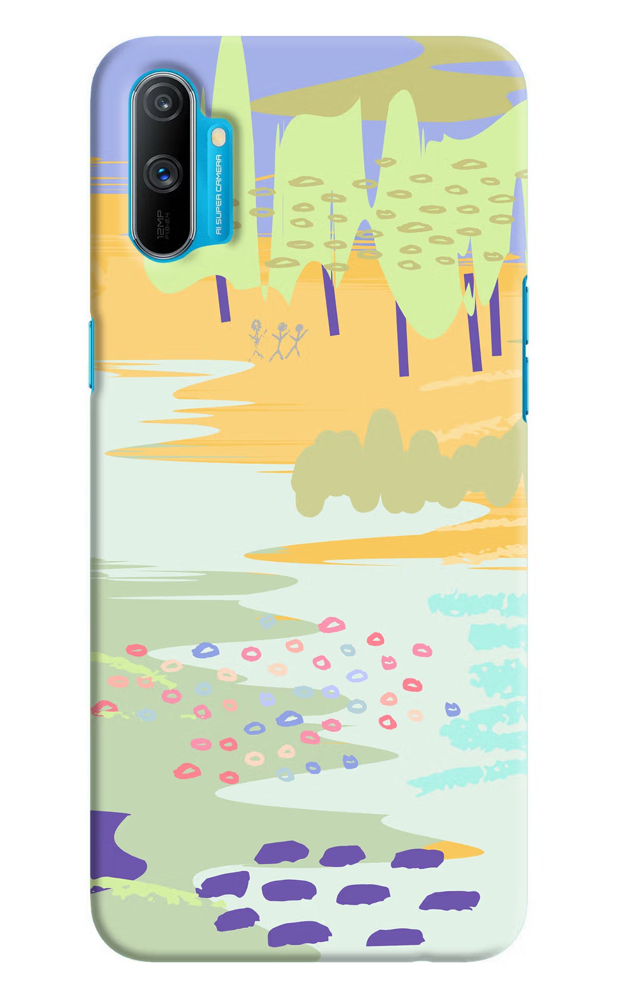 Scenery Realme C3 Hard Case Back Cover by Casekaro