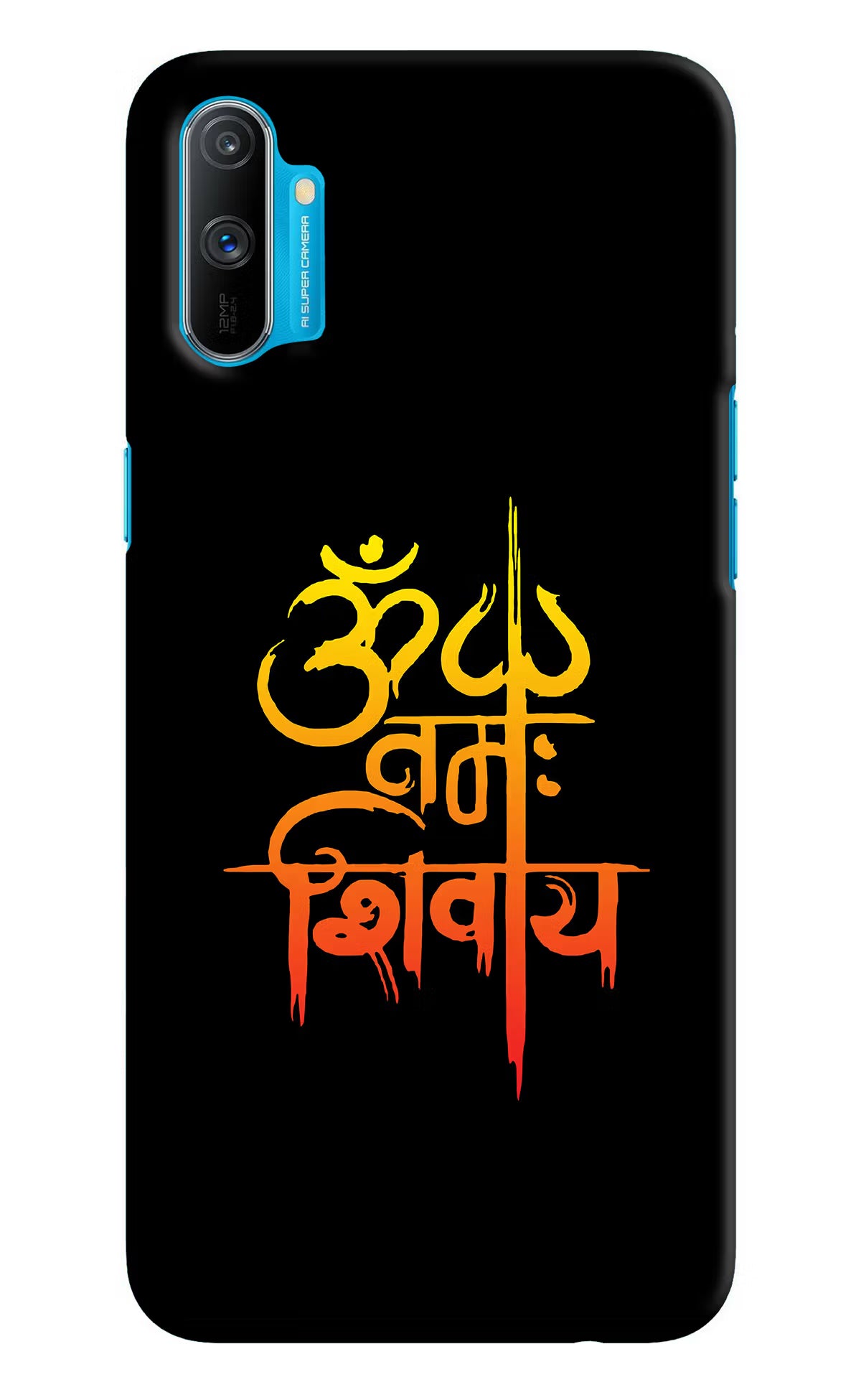 Om Namah Shivay Realme C3 Hard Case Back Cover by Casekaro