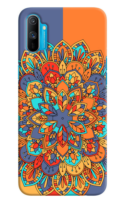 Color Mandala Realme C3 Hard Case Back Cover by Casekaro