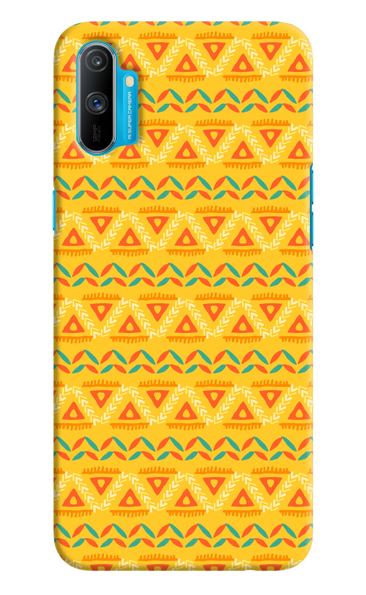 Tribal Pattern Realme C3 Hard Case Back Cover by Casekaro