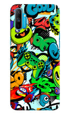 Game Doodle Realme C3 Hard Case Back Cover by Casekaro