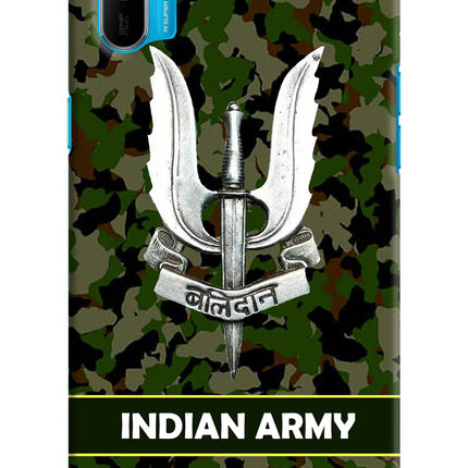Balidan Indian Logo Realme C3 Hard Case Back Cover by Casekaro