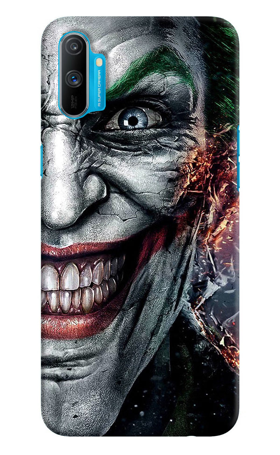 Joker Cam Realme C3 Back Cover, Hard case