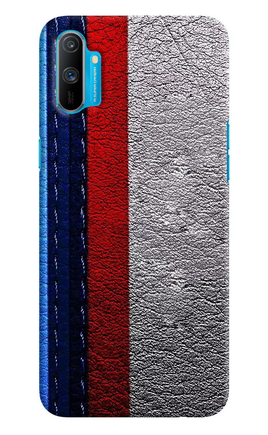 BMW Stripes Realme C3 Back Cover, Hard case