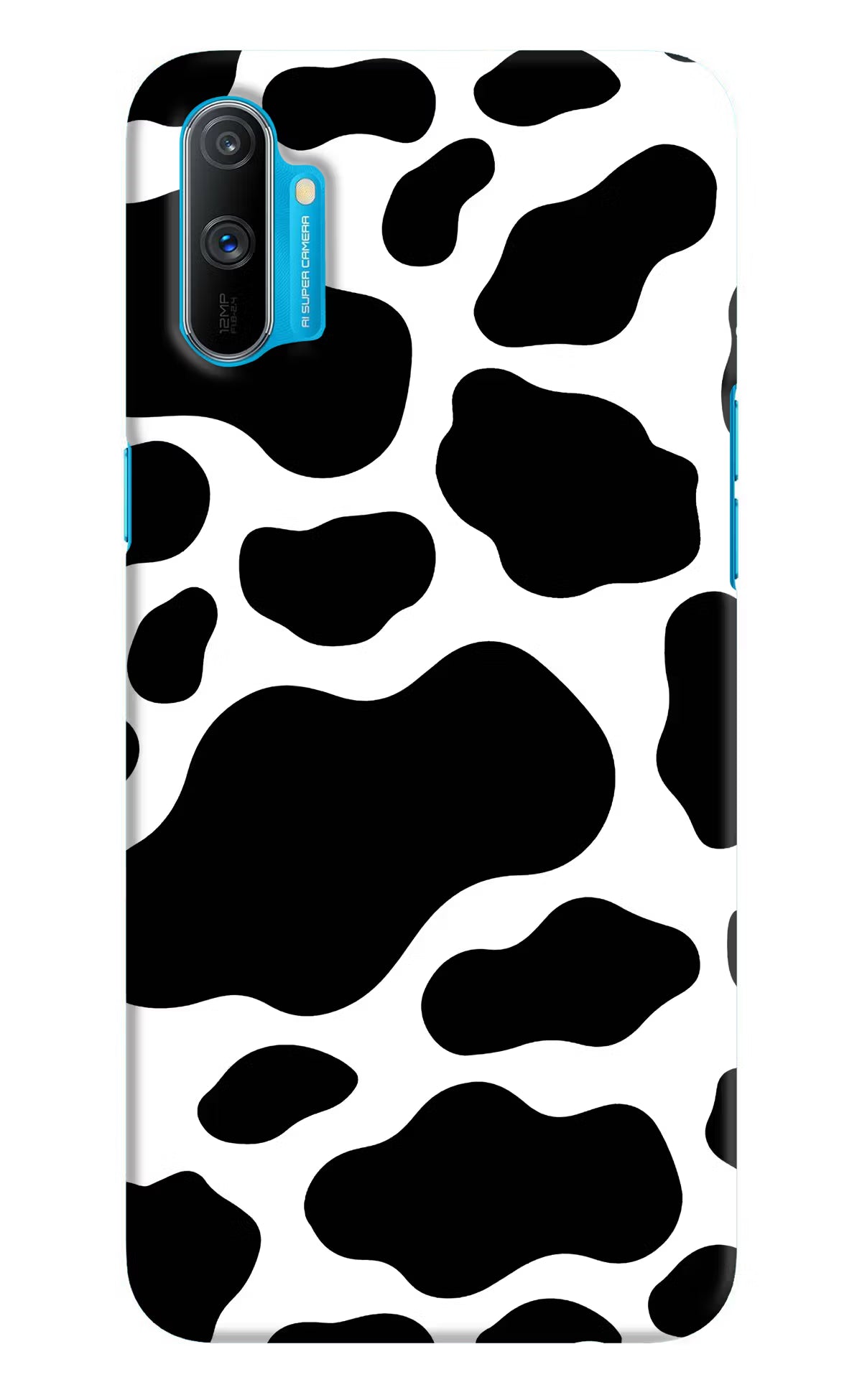 Cow Spots Realme C3 Hard Case Back Cover by Casekaro