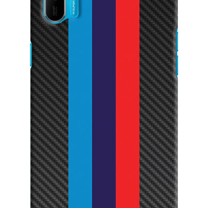 BMW Stripes Pattern Realme C3 Hard Case Back Cover by Casekaro