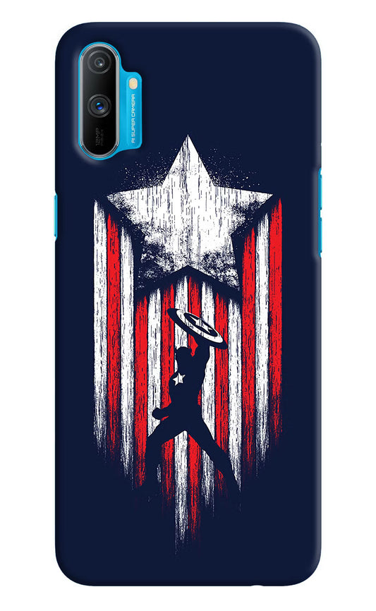 Captain America Marvel Art Realme C3 Hard Case Back Cover by Casekaro