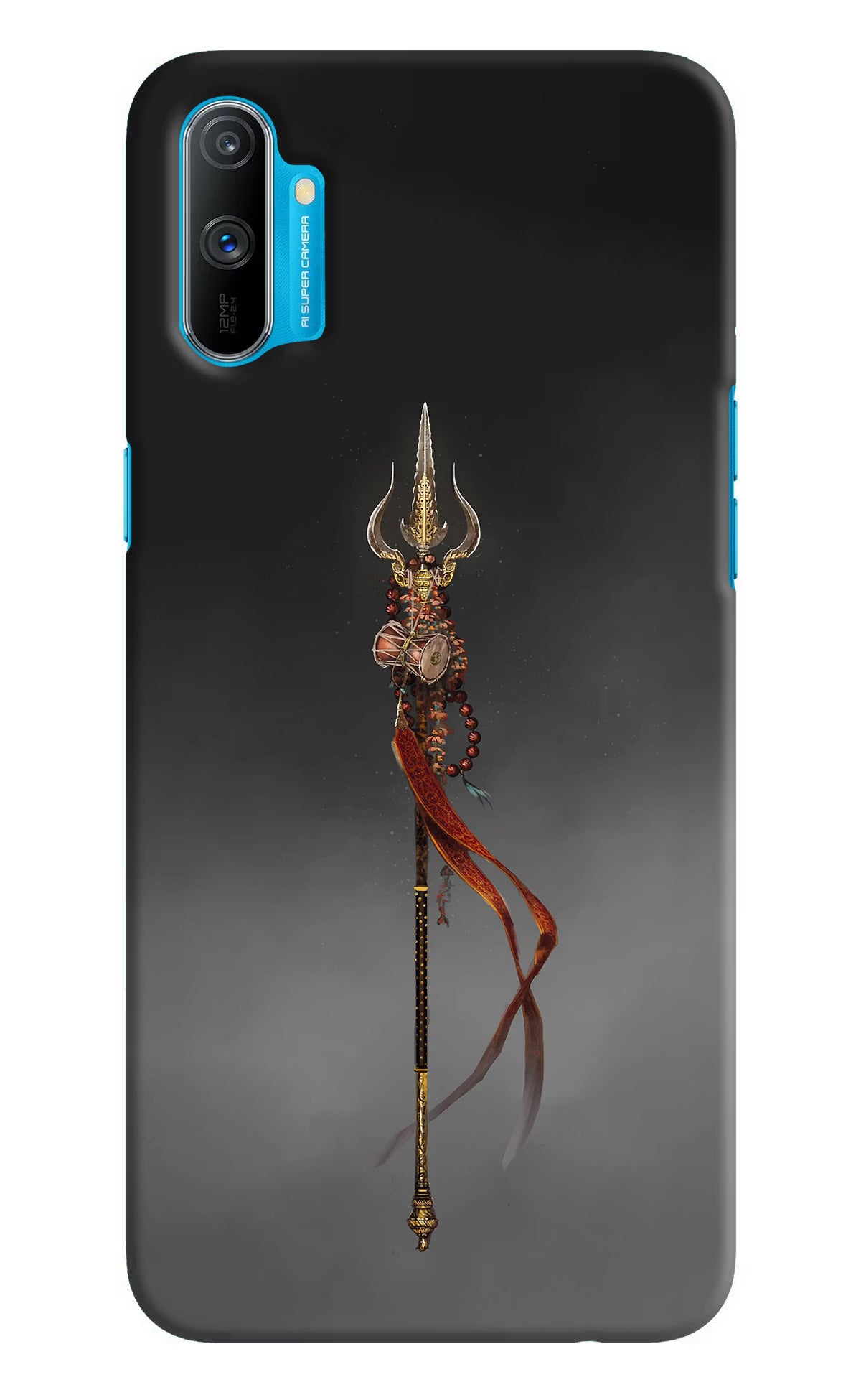 Shiv Trishul Realme C3 Hard Case Back Cover by Casekaro