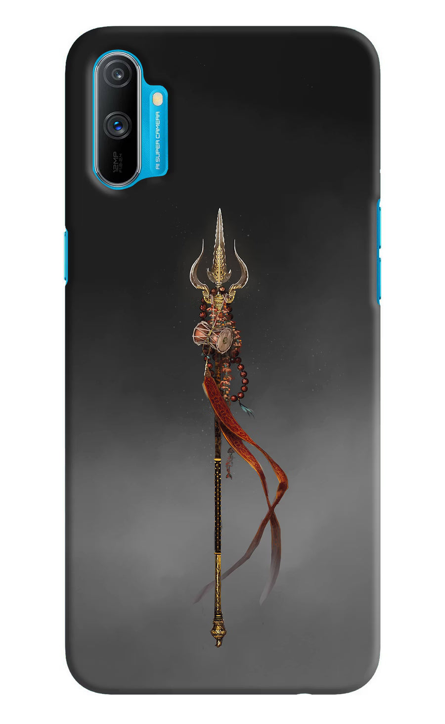 Shiv Trishul Realme C3 Back Cover, Hard case