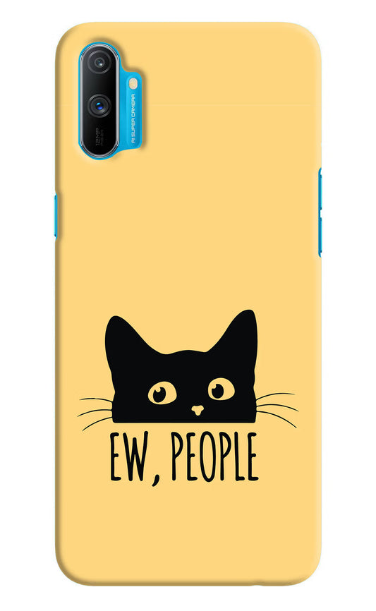 Ew People Catitude Realme C3 Hard Case Back Cover by Casekaro