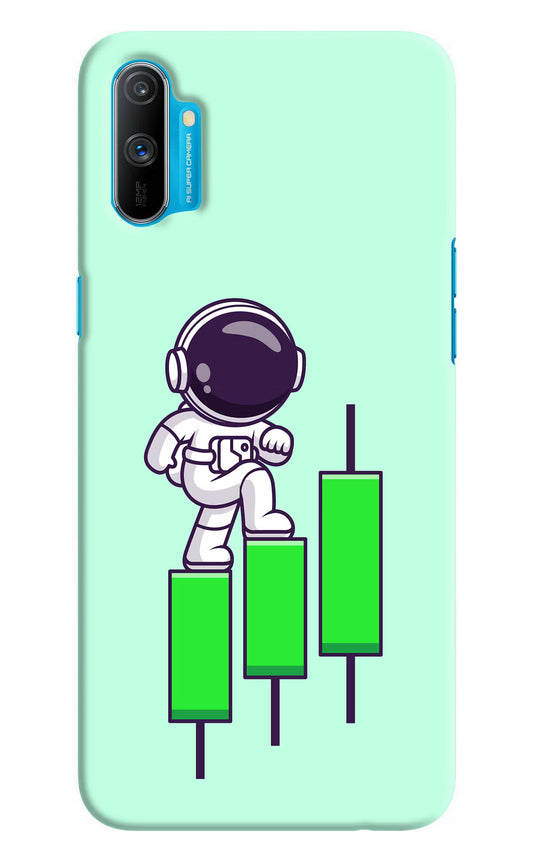 Astronaut Trader Realme C3 Hard Case Back Cover by Casekaro