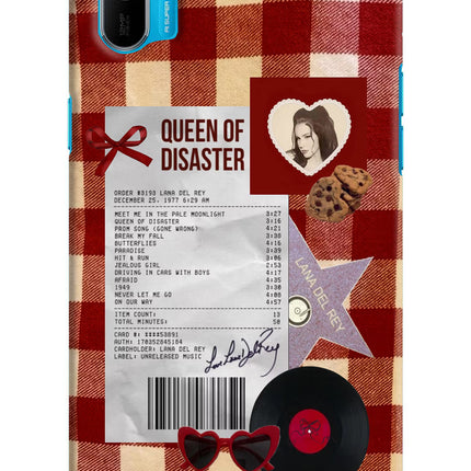 Queen of Disaster Realme C3 Hard Case Back Cover by Casekaro