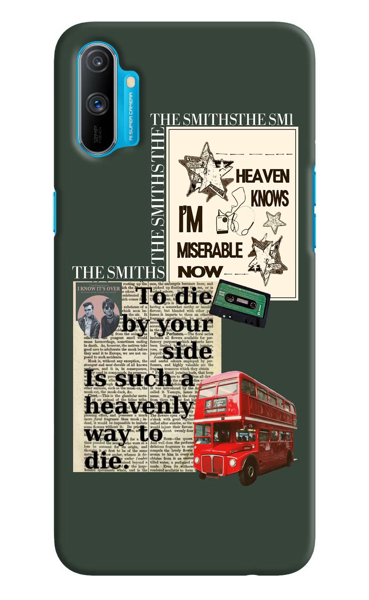 The Smiths Realme C3 Hard Case Back Cover by Casekaro