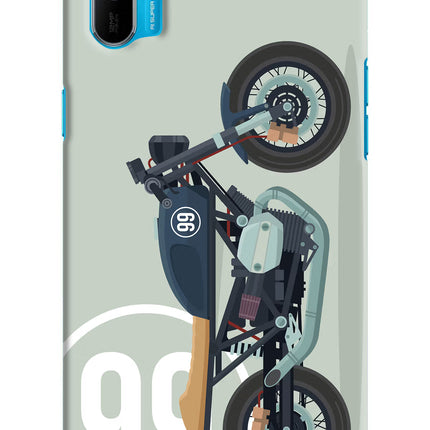 Classic Cafe Racer 99 Realme C3 Hard Case Back Cover by Casekaro