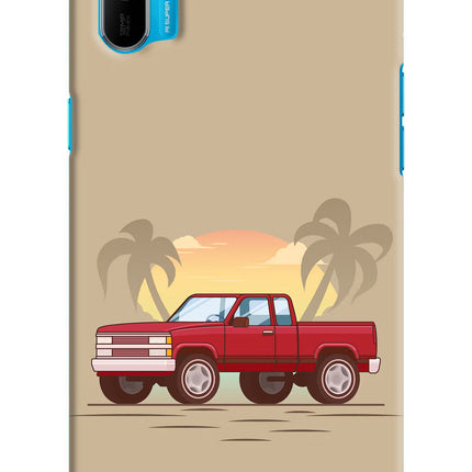Desert Classic Drive Realme C3 Hard Case Back Cover by Casekaro