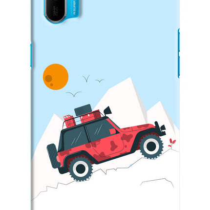 Mountain Trail Beast Realme C3 Hard Case Back Cover by Casekaro