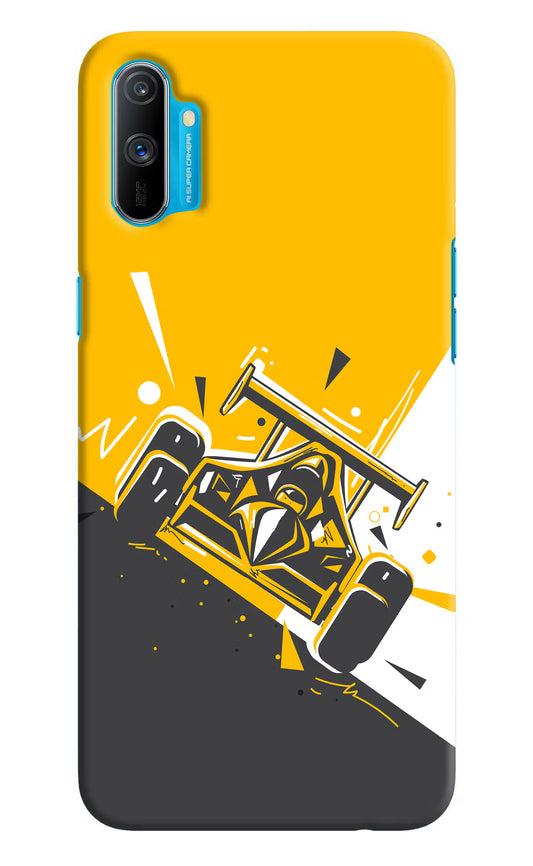 Track King Realme C3 Hard Case Back Cover by Casekaro