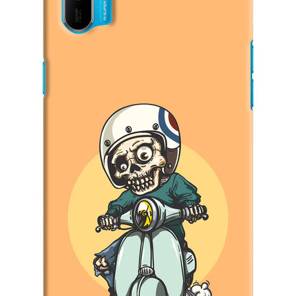 Undead Biker Realme C3 Hard Case Back Cover by Casekaro