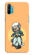 Undead Biker Realme C3 Hard Case Back Cover by Casekaro