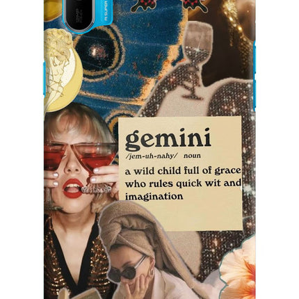 Gemini Zodiac Realme C3 Hard Case Back Cover by Casekaro