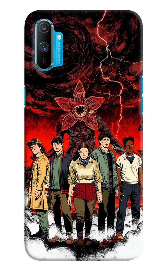 Ordinary Things Characters Realme C3 Hard Case Back Cover by Casekaro