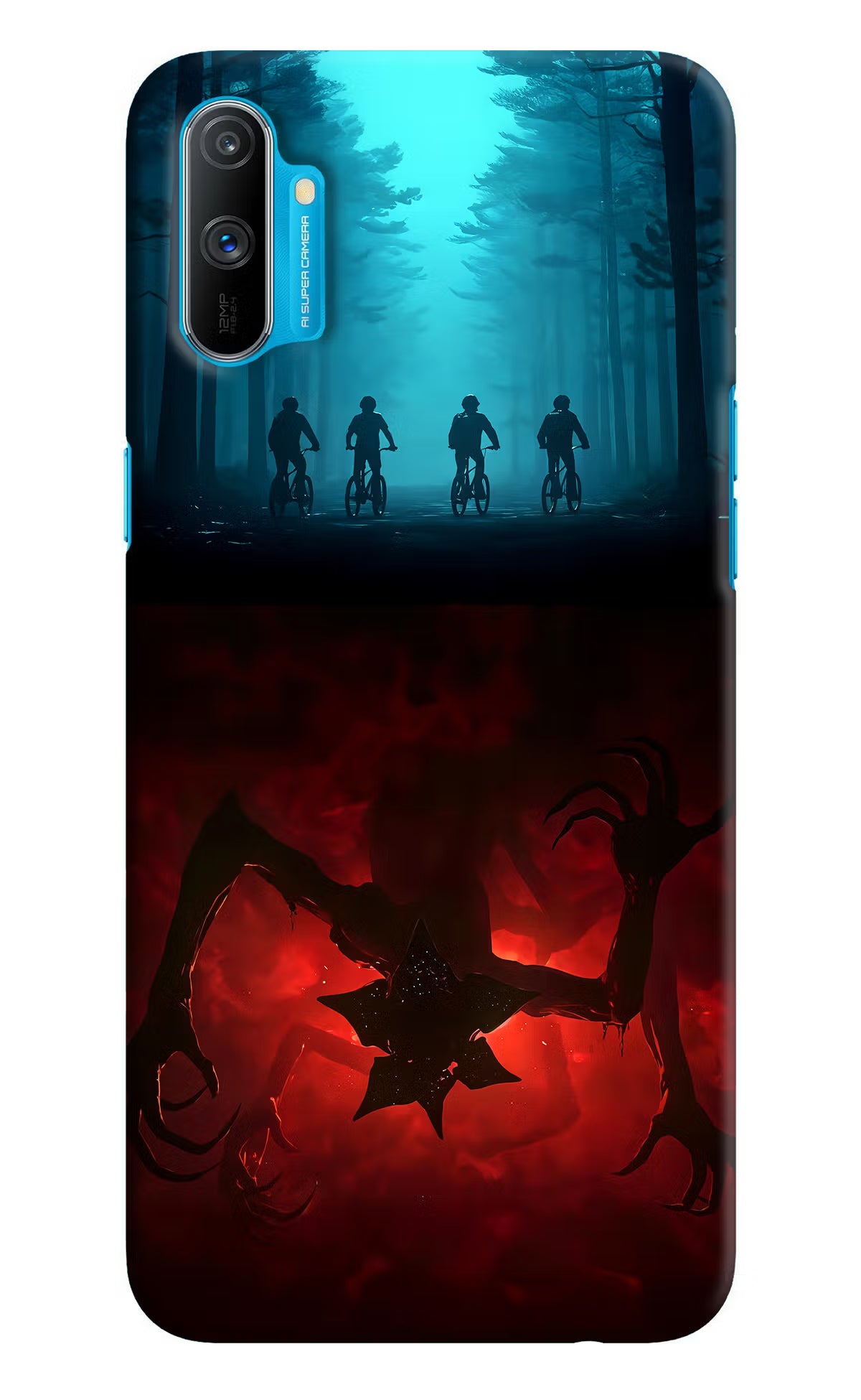Ordinary Things Downside Up Realme C3 Hard Case Back Cover by Casekaro