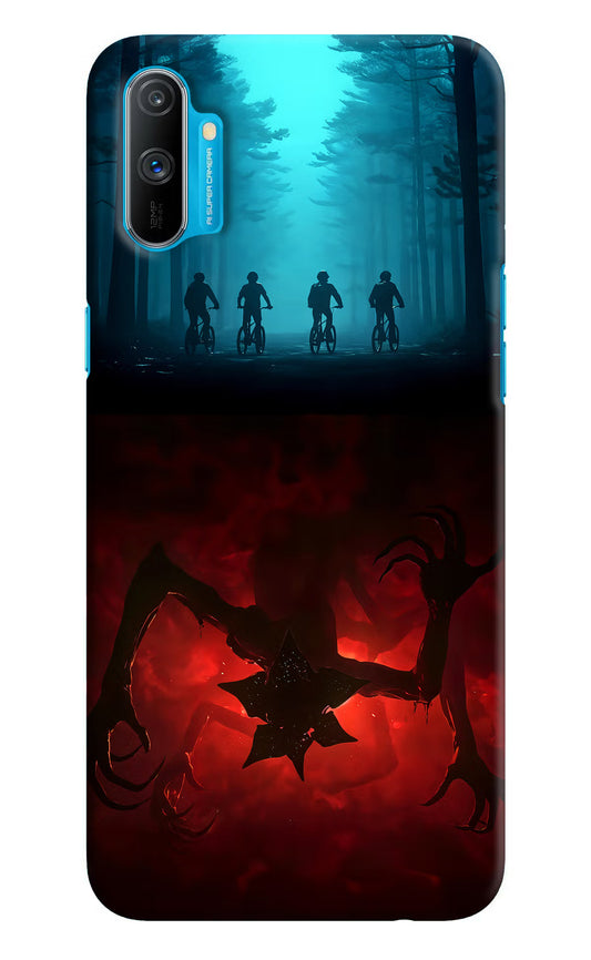 Ordinary Things Downside Up Realme C3 Hard Case Back Cover by Casekaro
