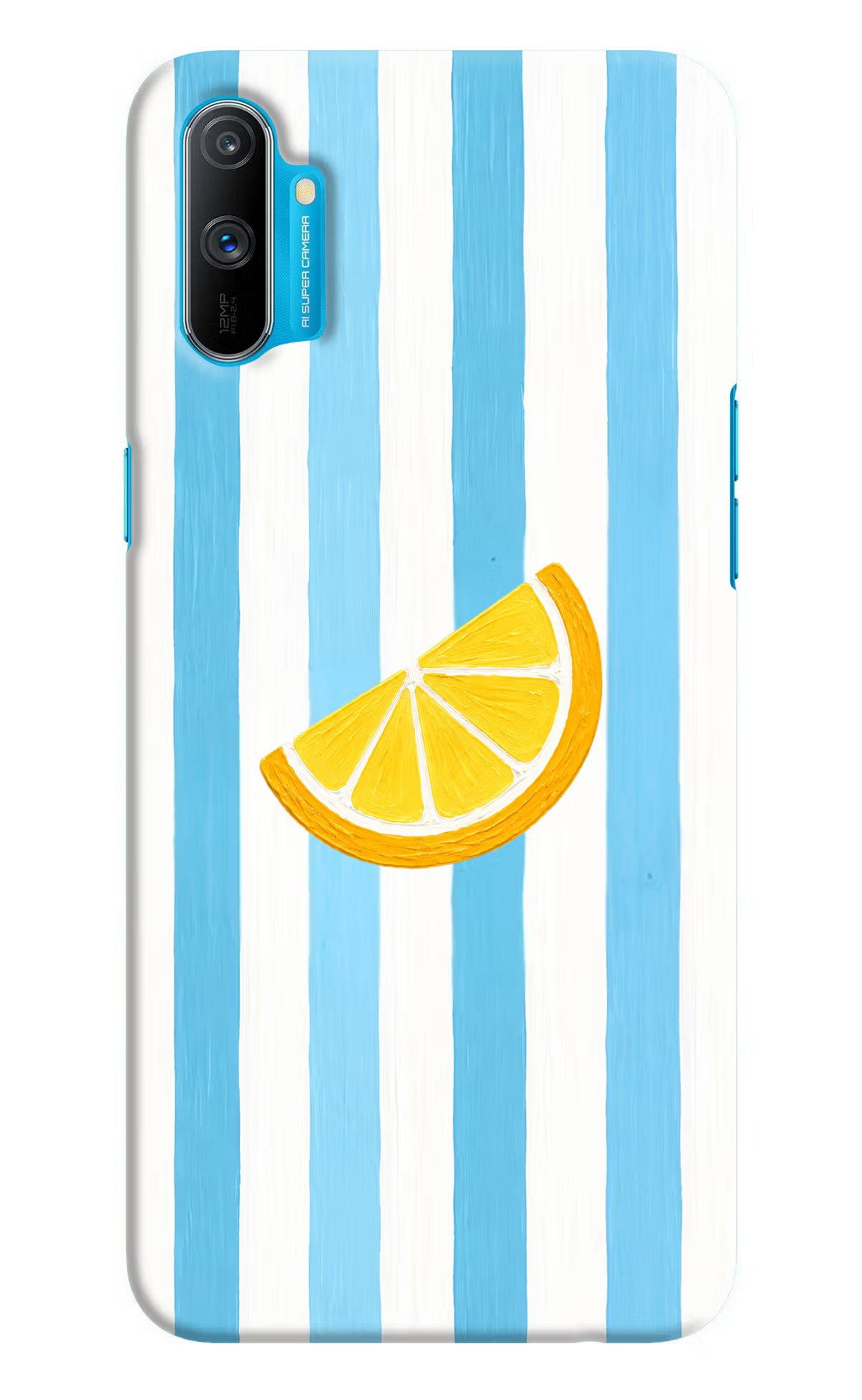 Summer Lemon Realme C3 Hard Case Back Cover by Casekaro