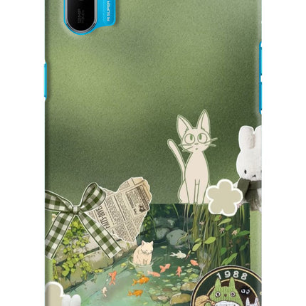 Aesthetic anime Realme C3 Hard Case Back Cover by Casekaro