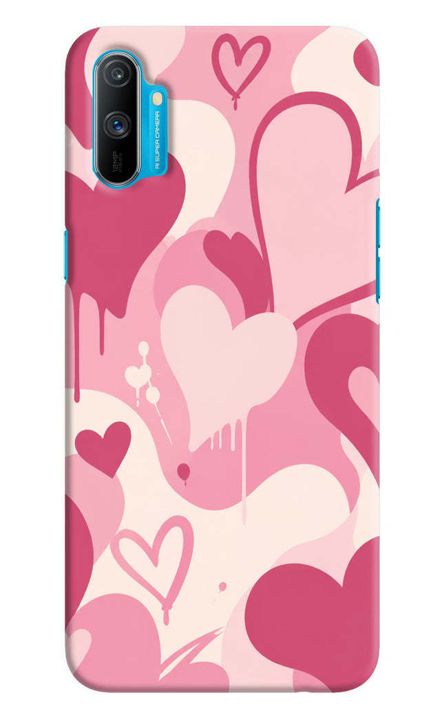 Hearty case Realme C3 Hard Case Back Cover by Casekaro