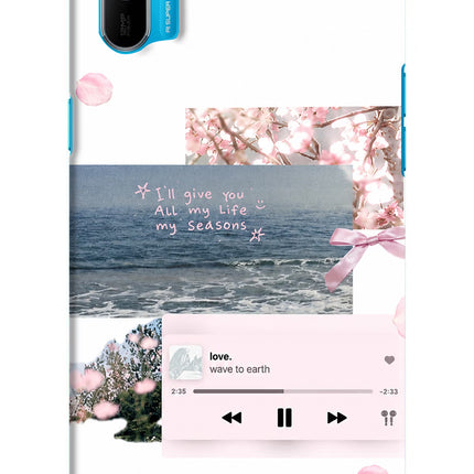 Wave to earth Realme C3 Hard Case Back Cover by Casekaro