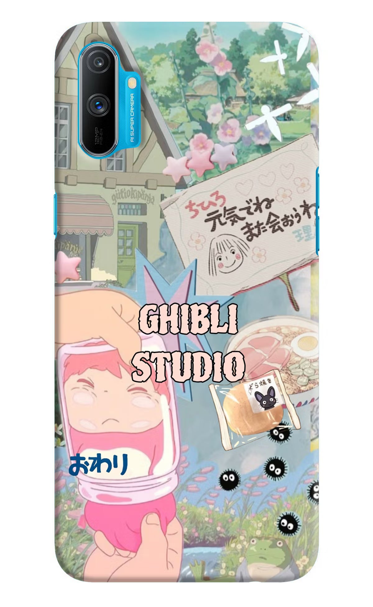 Studio Ghibli Realme C3 Back Cover