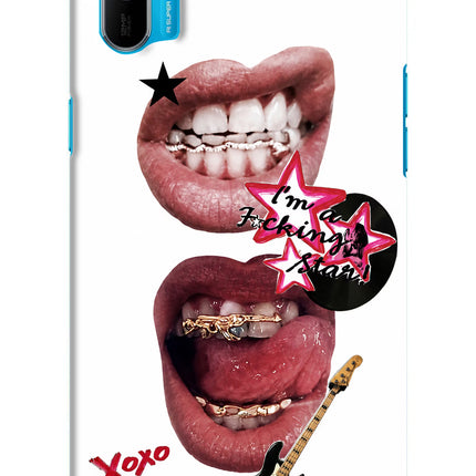 Rockstar Realme C3 Hard Case Back Cover by Casekaro
