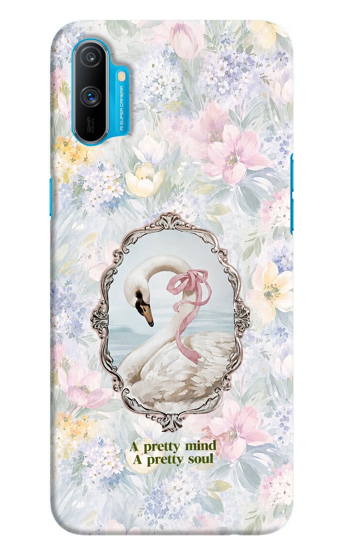 Pretty Mind Pretty Soul Realme C3 Back Cover