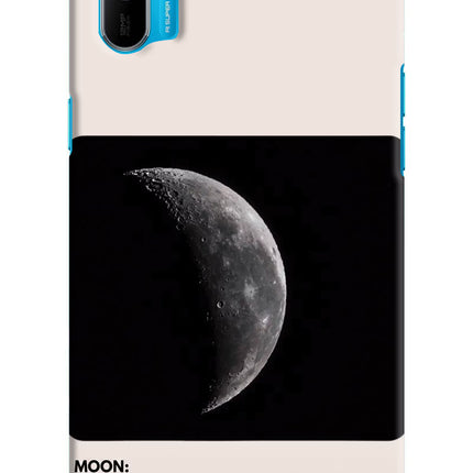 Moon Phase Realme C3 Hard Case Back Cover by Casekaro