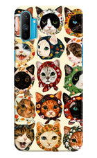 Cool Cat Realme C3 Hard Case Back Cover by Casekaro