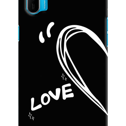 Love Line Realme C3 Hard Case Back Cover by Casekaro
