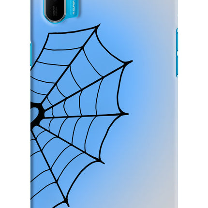 Blue Web Realme C3 Hard Case Back Cover by Casekaro