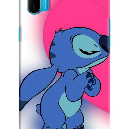 Stitch Hug Realme C3 Hard Case Back Cover by Casekaro