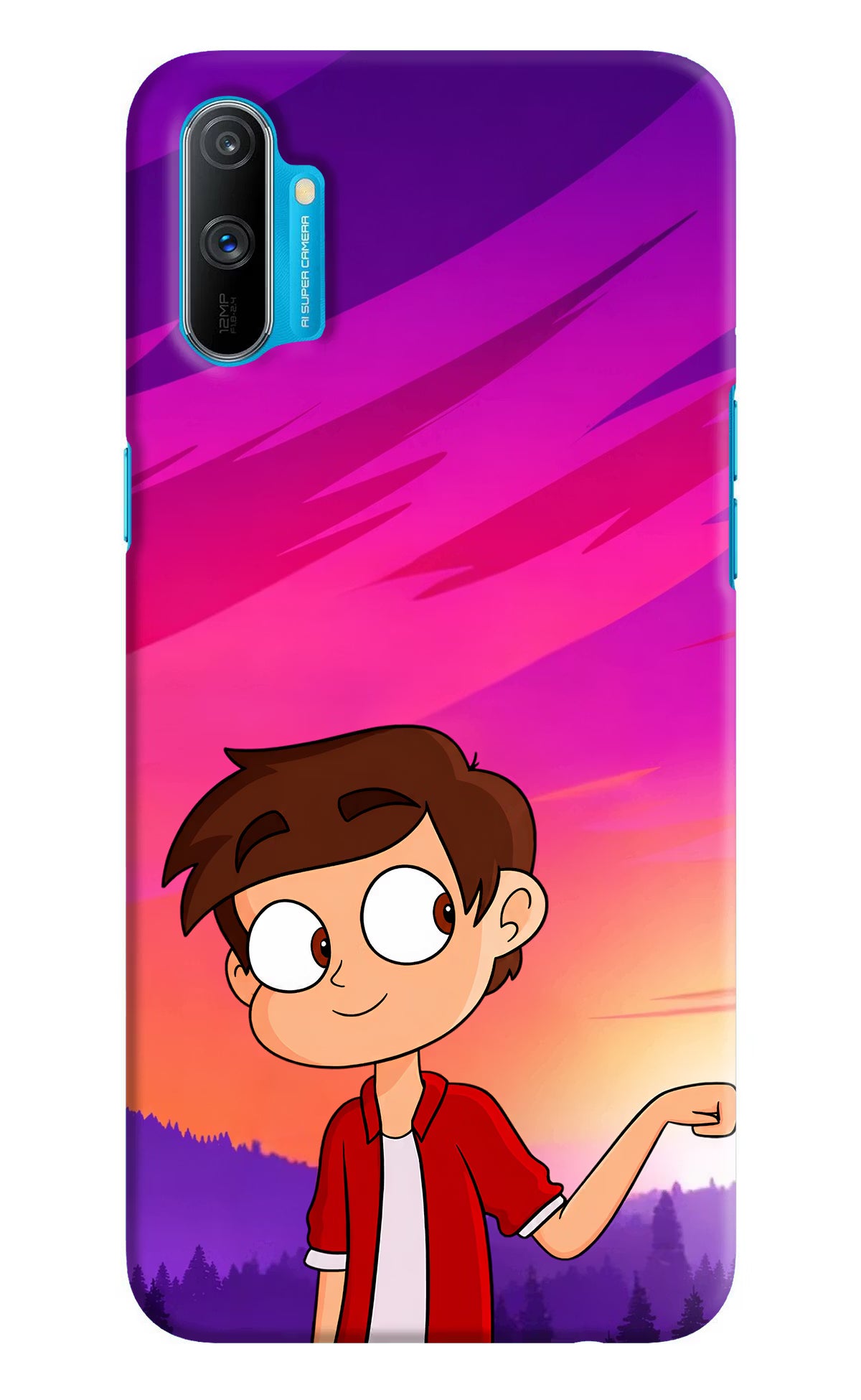 Marco Sunset Realme C3 Back Cover