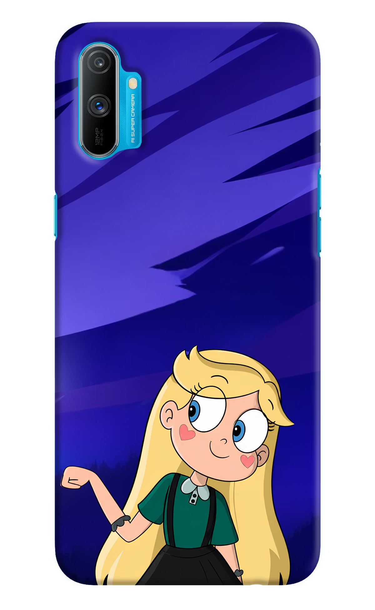 Star Glow Realme C3 Back Cover