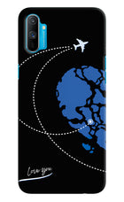 Love Orbit Realme C3 Hard Case Back Cover by Casekaro