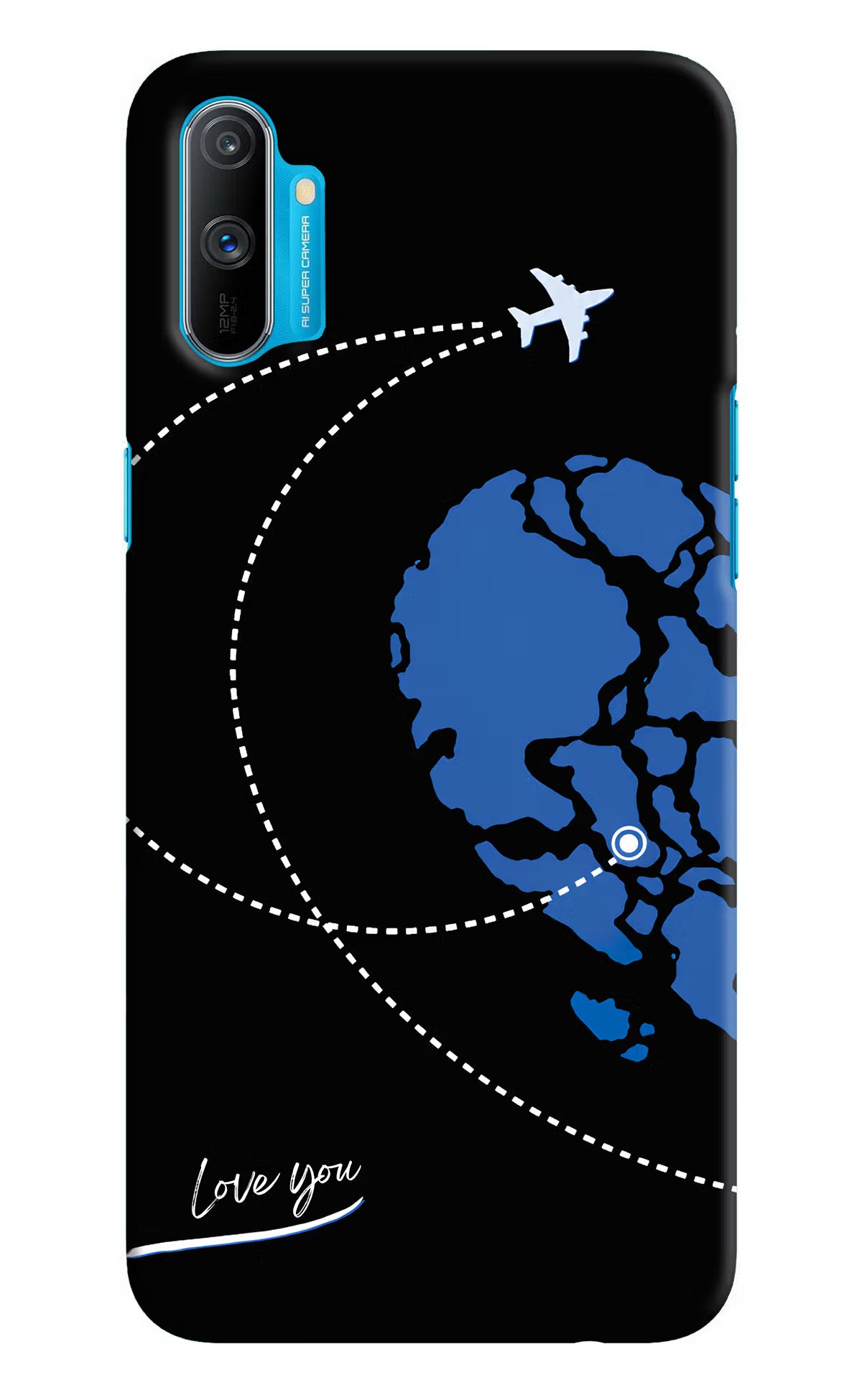 Love Orbit Realme C3 Back Cover