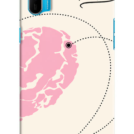Miss Orbit Realme C3 Hard Case Back Cover by Casekaro