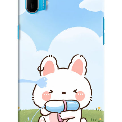 Bunny Treat Realme C3 Hard Case Back Cover by Casekaro