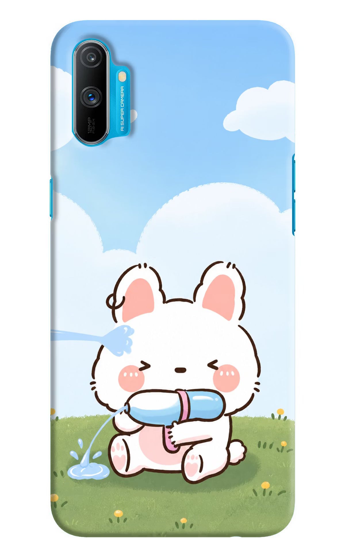 Bunny Treat Realme C3 Back Cover