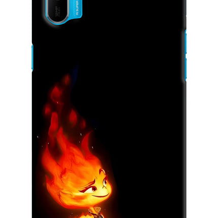 Ember Flame Realme C3 Hard Case Back Cover by Casekaro