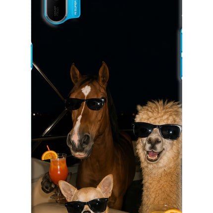 Party Squad Realme C3 Hard Case Back Cover by Casekaro